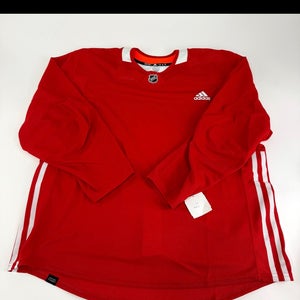Red Size 58 Adult Unisex Adidas Jersey (Used)