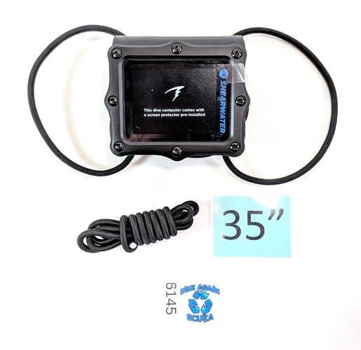 Bungee Cord Wrist Mount for Shearwater Perdix, 2, Ai Scuba Dive Computer Strap