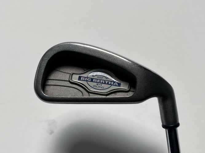 Callaway X-12 Single 4 Iron Memphis "10" 98 Regular Steel Mens RH