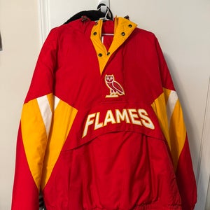 Calgary Flames Ovo starter jacket