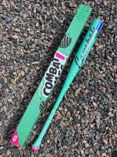 Combat MFG Spec A1 Mint Chip BBCOR Baseball Bat Mint Green Black 33 in / 30 oz