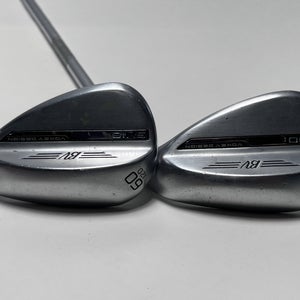Titleist Vokey SM10 Tour Chrome Wedge Set 54* 12 | 60* 12 SM10 Wedge RH