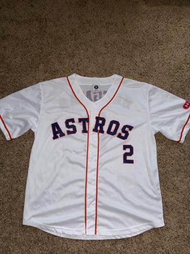 Houston Astros Alex Bregman SGA Jersey Adult XL