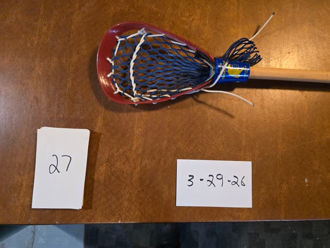 Vintage Amisco Warrior Mini Lacrosse Stick (Used) #27