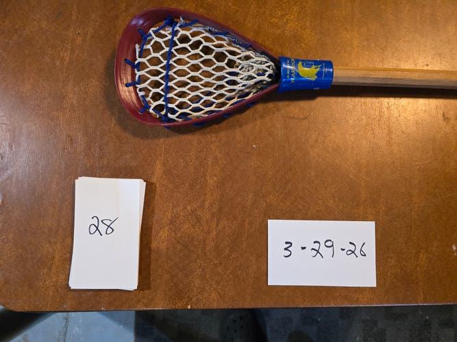 Vintage Amisco Warrior Mini Lacrosse Stick (Used) #28