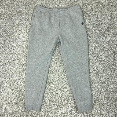 Carhartt Pants Mens XL Gray Fleece Joggers Sweatpants Relaxed Fit Logo Workwear