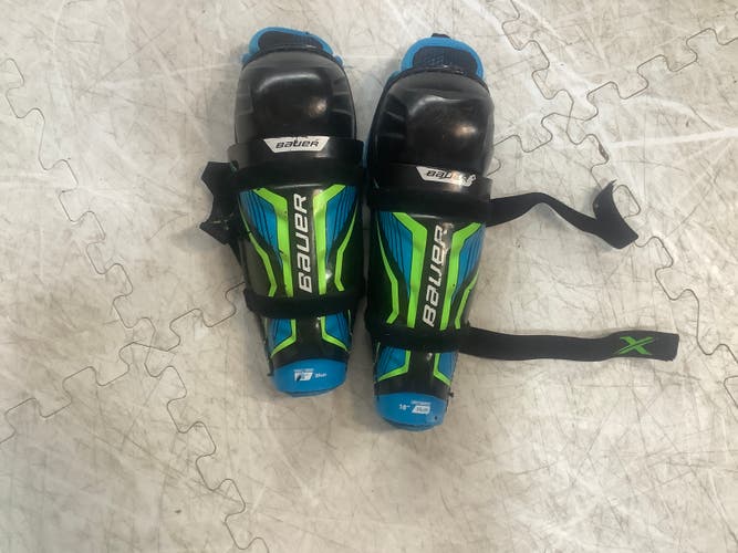 Junior Bauer X 10" Shin Pads (Used)