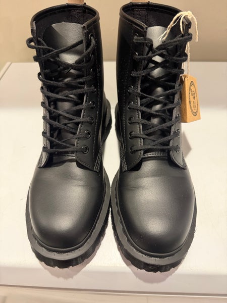 Dr. Doc Martens 1460 Mono Lace Up Boots Vegan Unisex Size M 10.0/W 11.0 Worn Once (Used)