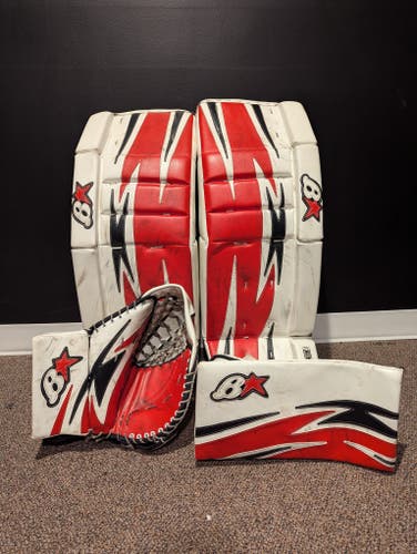 33"+1" Brian's S-Series Regular Goalie Full Set (Used)