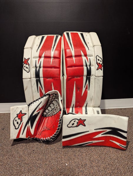 33"+1" Brian's S-Series Regular Goalie Full Set (Used)