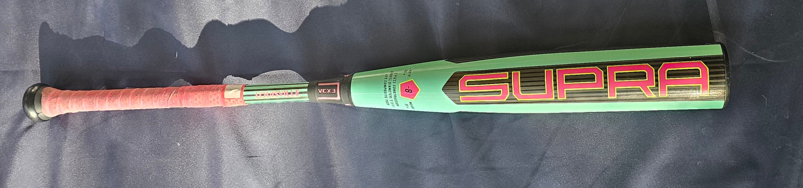 2025 Louisville Slugger Supra Composite USSSA Certified Bat (-8) 22 oz 30" (Used)