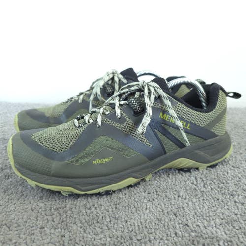 Merrell MQM Flex 2 Mens Size 10.5 Hiking Shoes Low Top Green Sneakers NO INSOLES