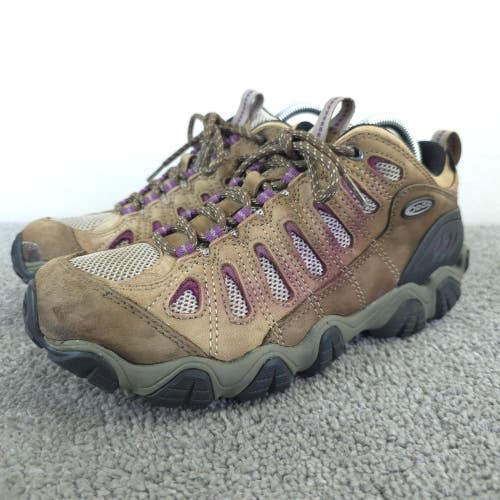 Oboz Sawtooth II Low B-DRY Womens Size 10.5 Hiking Shoes Brown Waterproof