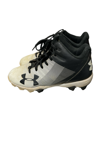 Used Under Armour WHITE/BLACK CLEATS BB/SB Cleats White Junior 02 11834-S000048268