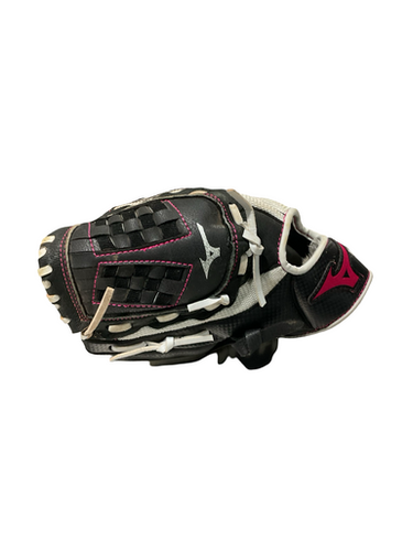 Used Mizuno FINCH SOFTBALL GLOVE LH Throw Fastpitch Gloves Black 10" 11834-S000048260