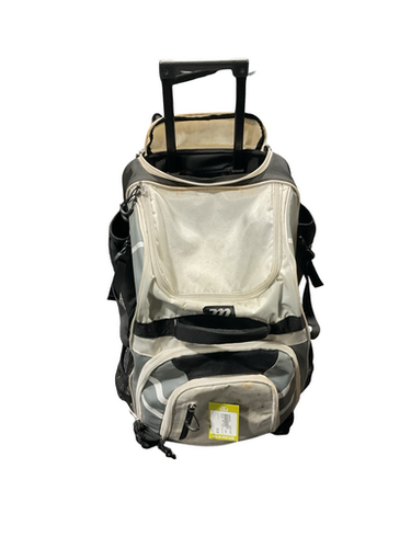 Used Marucci GREY/BLACK BB/SB Player Wheeled Bag Grey 11834-S000048236