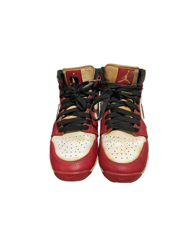 Used Jordan AIR JORDAN BLK/RED/WHT CLEATS BB/SB Cleats Red Junior 03 11834-S000048212