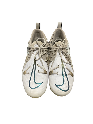 Used Nike Adult FB Cleats White Senior 11 11834-S000048214