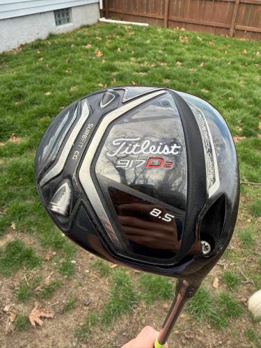 Titleist 917 D2 Driver 8.5 Rogue Max 65 Extra Stiff Flex 44.75 NICE