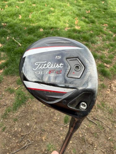 Titleist 913F-D 3-Wood 15 Rip Phenom 80 Stiff Flex 43