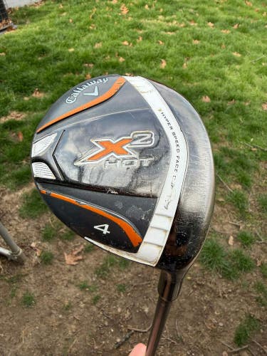 Callaway X2 Hot 4-Wood 17 Aldila Tour Blue Regular Flex 42