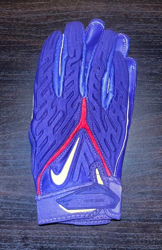 Purple/Red/White Large Adult Nike Superbad 6.0 Gloves (New)