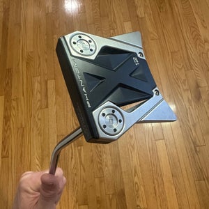 2022 Scotty Cameron Phantom X 12 Mallet Left Hand Putter 34" with slight bend and head cover (Used)