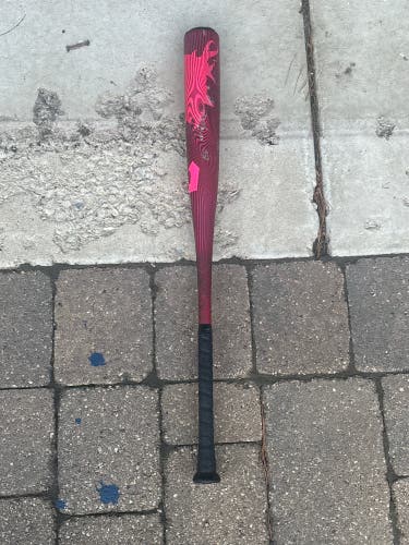 2024 DeMarini Voodoo One Pink BBCOR Certified Bat (-3) 29 oz 32" (Used)