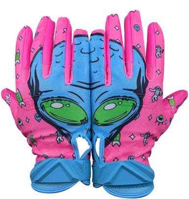 New FB GLOVE PNK W/ALIEN YXL 11834-BAT4GLY04005XL