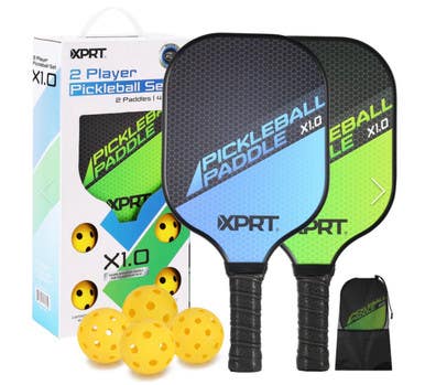 New 2 PICKLEBALL PADDLE SET 11834-80YX10