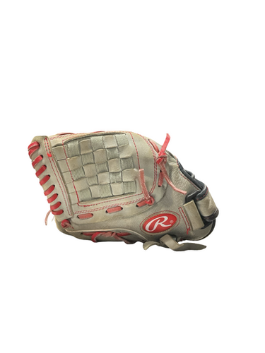 Used Rawlings MIKE TROUT MODEL BB/SB Glove LH Throw Grey 11" 11834-S000046488