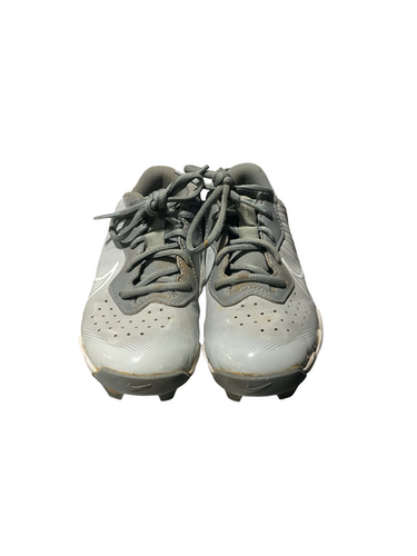 Used Nike DIAMOND BB/SB Cleats Grey Junior 02.5 11834-S000046501