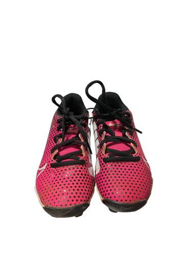 Used Nike PINK SOFTBALL CLEATS BB/SB Cleats Pink Junior 01 11834-S000045935