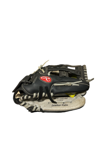Used Rawlings RSB SOFTBALL GLOVE RH Throw Fastpitch Gloves Black 13" 11834-S000045987