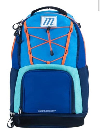 New BLAZR BAT BAG BLUE/ORANGE 11834-MRCMBBLZRBP-CRRB