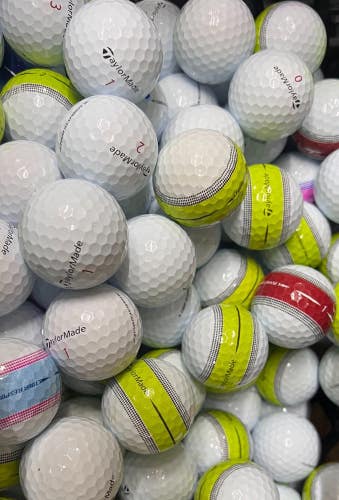 TaylorMade Tour Response 24 Premium AAA Golf Balls,  banded/white balls included