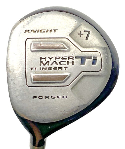Knight Golf Hyper Mach Ti +7 Wood 22* Men's LH Regular Graphite 42.5" Good Grip