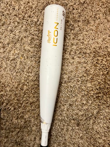 2024 Rawlings Icon Composite USSSA Certified Bat (-10) 18 oz 28" (Used)