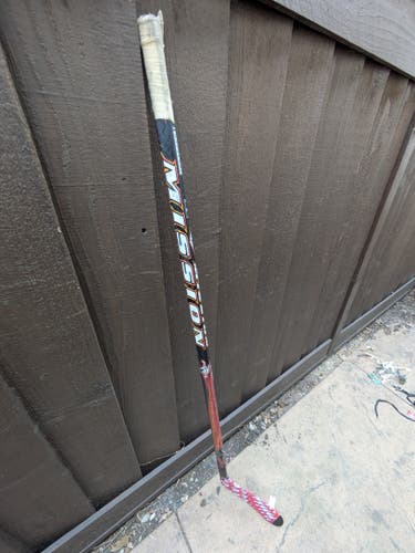 Intermediate Mission Fuel Grip Left Hand Hockey Stick 85 Flex Pro Stock (Used)