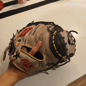 Rawlings RH Catcher's Heart of the Hide R2G Baseball Glove 33" (Used)