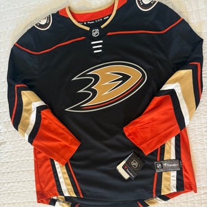 XL Men's Anaheim Ducks Fanatics Black Breakaway Home Jersey