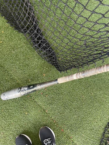 2022 DeMarini The Goods One Piece Alloy BBCOR Certified Bat (-3) 30 oz 33" (Used)