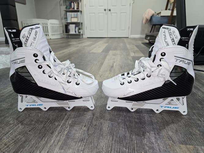 True Catalyst 5x4 Whiteout Limited Edition roller conversions