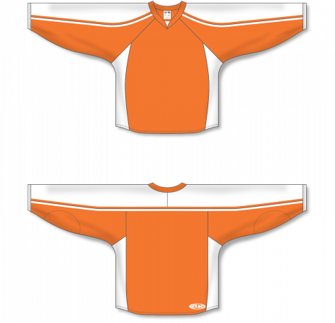 AK- H7600- Hockey Team Set - 14 Jerseys - Orange - New