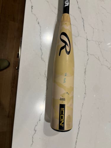 2025 Rawlings Icon Composite USABat Certified Bat (-10) 18 oz 28" (Used)