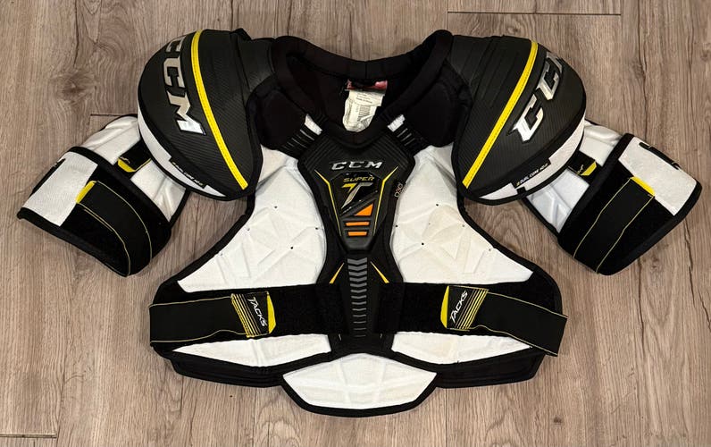 Large Senior CCM SuperTacks Shoulder Pads Pro Stock (Used)