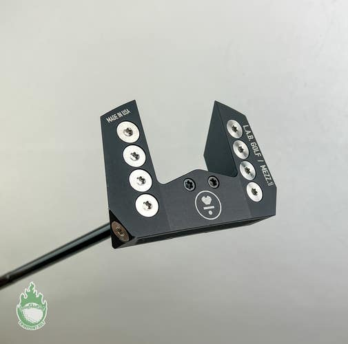Used Right Handed LAB Golf MEZZ.1 35" Putter Black Steel Golf Club