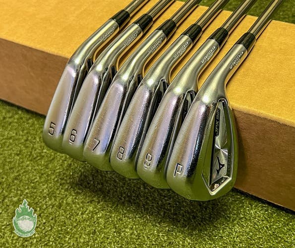 Used RH Mizuno JPX 921 Forged Irons 5-PW recoil ESX F2 Senior Graphite Golf Set