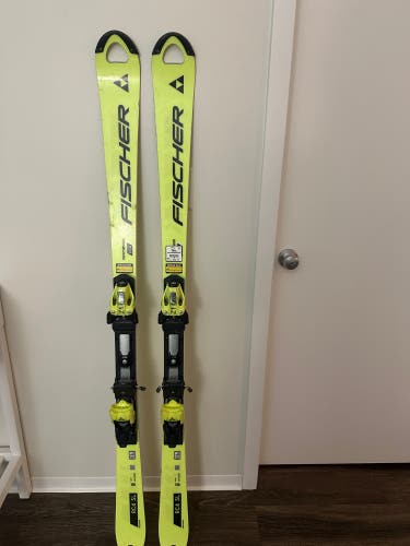 Fischer RC4 WC SL 158 cm FIS Skis Without Bindings (Used)
