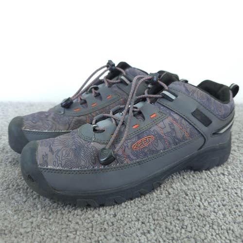 KEEN Targhee Sport Vent Big Kids Size 5 Shoes Hiking Sneakers Gray Low Top